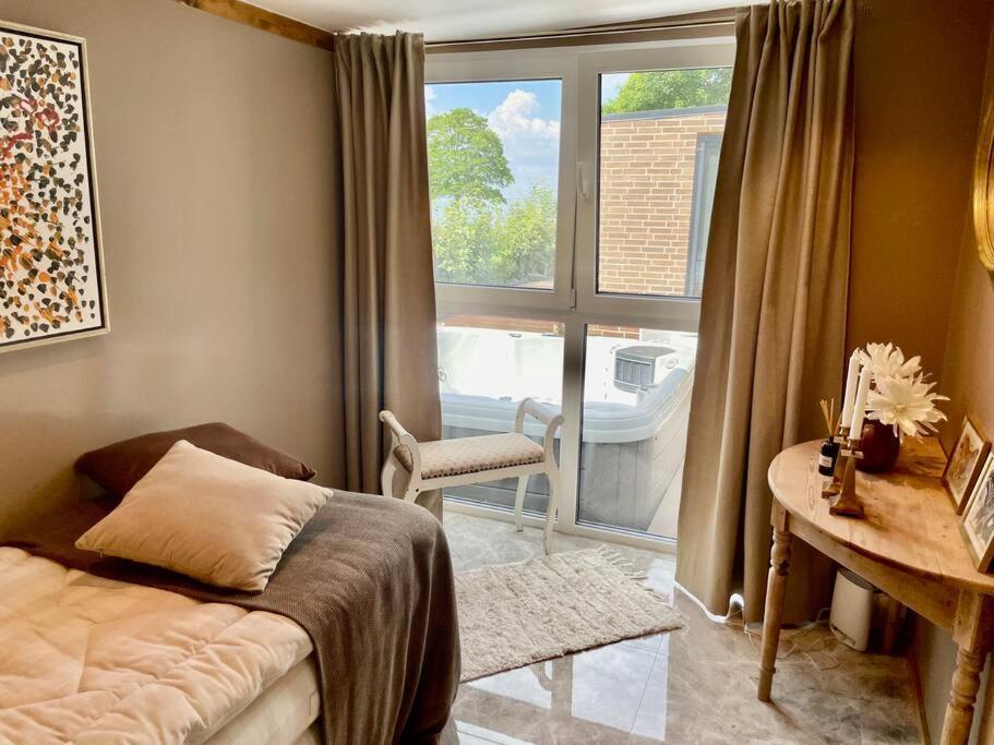 Luksus Hus I 1St Raekke, All-Incl Top Komfort Med Spa Og Skov Strøby Ladeplads 외부 사진