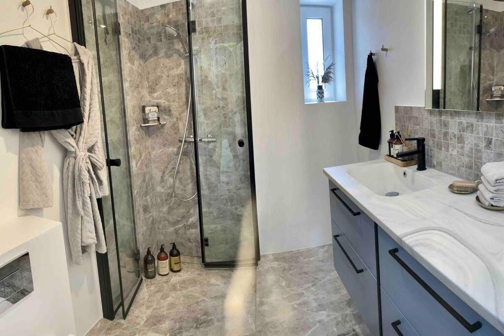 Luksus Hus I 1St Raekke, All-Incl Top Komfort Med Spa Og Skov Strøby Ladeplads 외부 사진