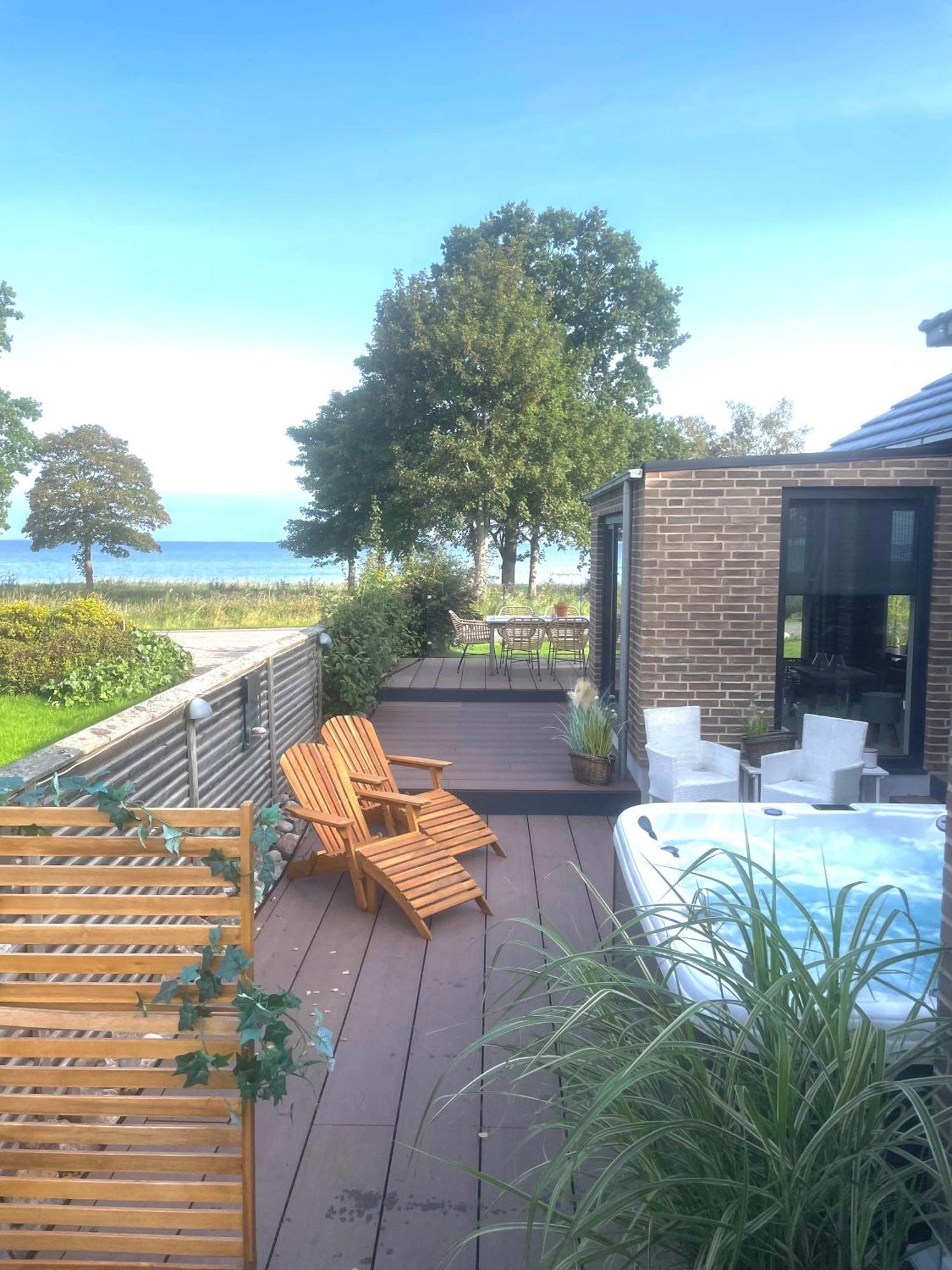 Luksus Hus I 1St Raekke, All-Incl Top Komfort Med Spa Og Skov Strøby Ladeplads 외부 사진